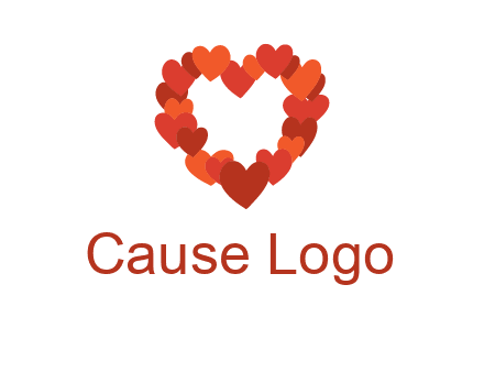 hearts forming a heart logo