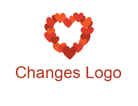 hearts forming a heart logo