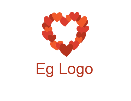 hearts forming a heart logo