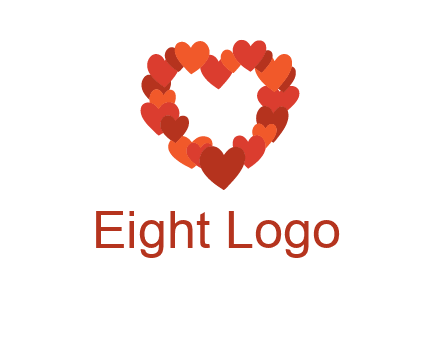 hearts forming a heart logo
