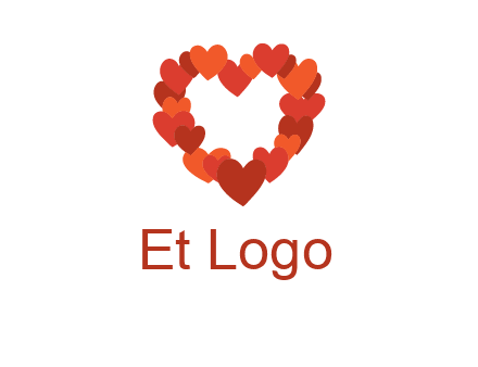 hearts forming a heart logo