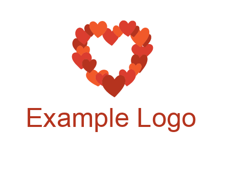 hearts forming a heart logo