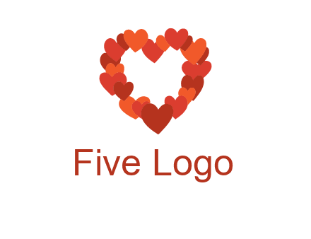 hearts forming a heart logo