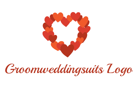 hearts forming a heart logo