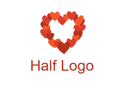 hearts forming a heart logo