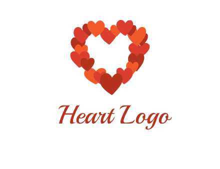 hearts forming a heart logo
