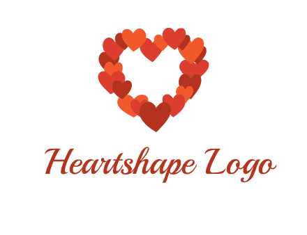 hearts forming a heart logo