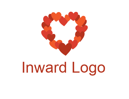 hearts forming a heart logo