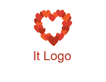 hearts forming a heart logo