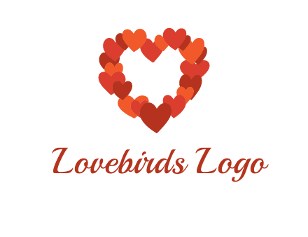 hearts forming a heart logo