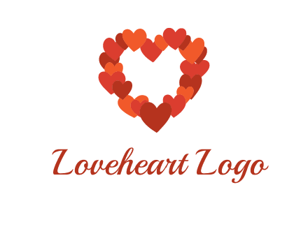 hearts forming a heart logo