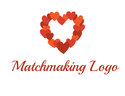 hearts forming a heart logo