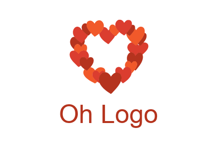 hearts forming a heart logo