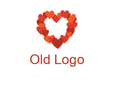 hearts forming a heart logo