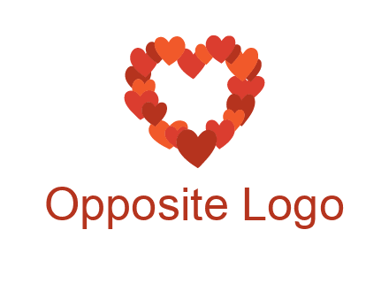 hearts forming a heart logo