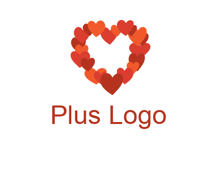 hearts forming a heart logo