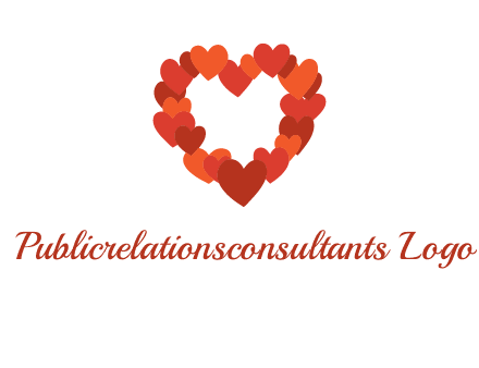 hearts forming a heart logo