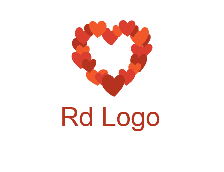hearts forming a heart logo