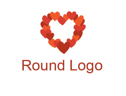 hearts forming a heart logo