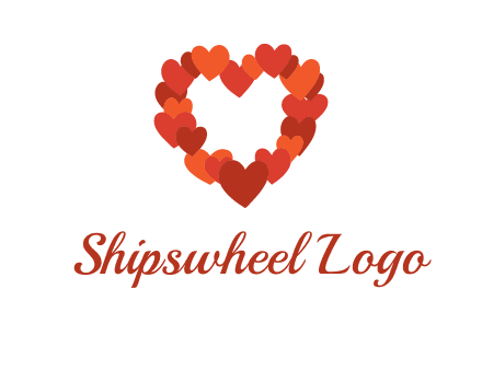 hearts forming a heart logo