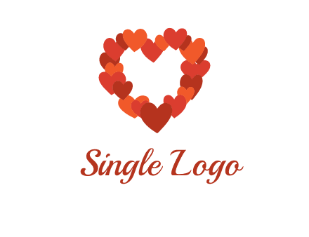 hearts forming a heart logo