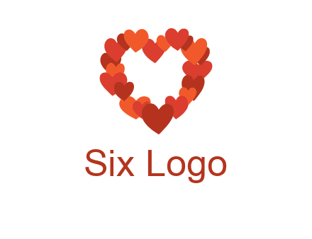 hearts forming a heart logo