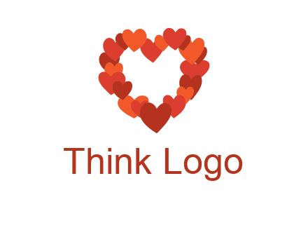 hearts forming a heart logo