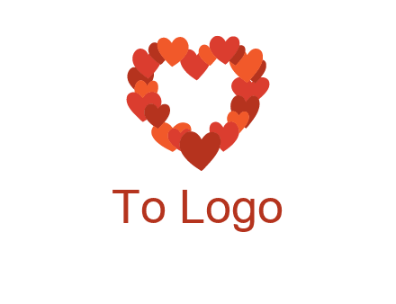 hearts forming a heart logo