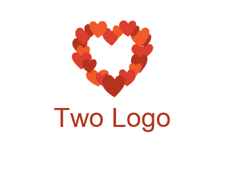 hearts forming a heart logo