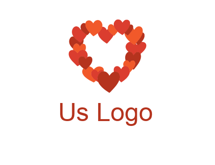 hearts forming a heart logo