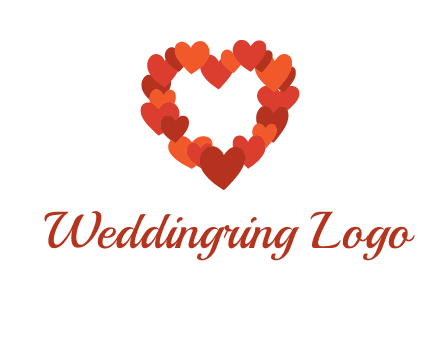 hearts forming a heart logo