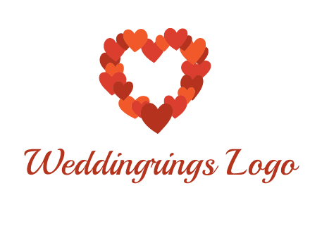 hearts forming a heart logo