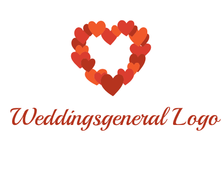 hearts forming a heart logo