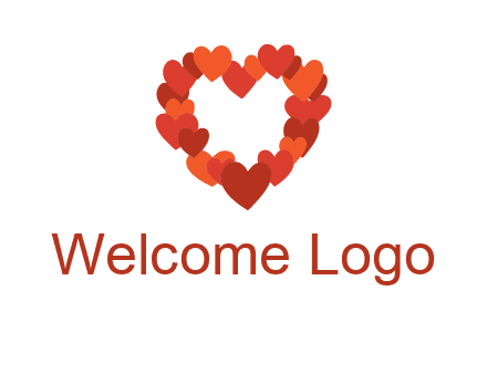 hearts forming a heart logo