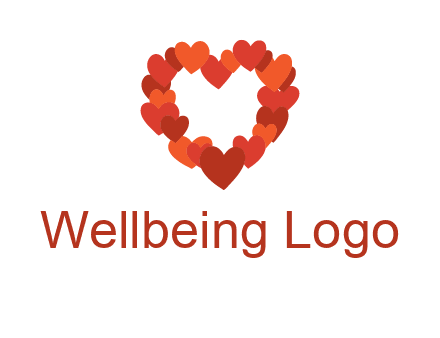hearts forming a heart logo