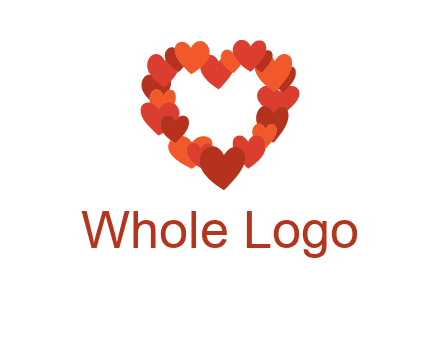hearts forming a heart logo