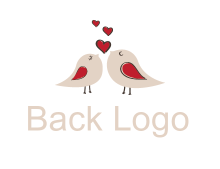 birds in love logo