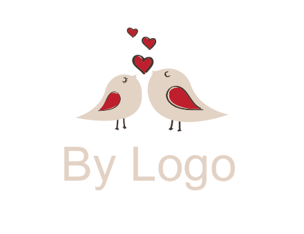 birds in love logo