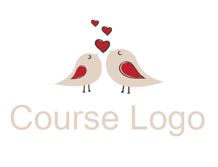 birds in love logo
