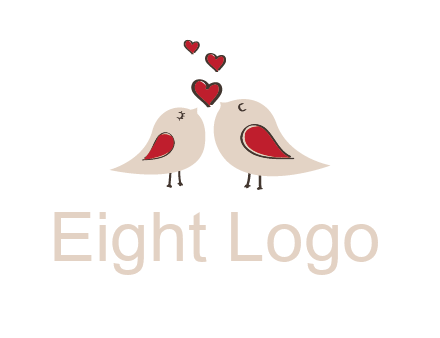 birds in love logo