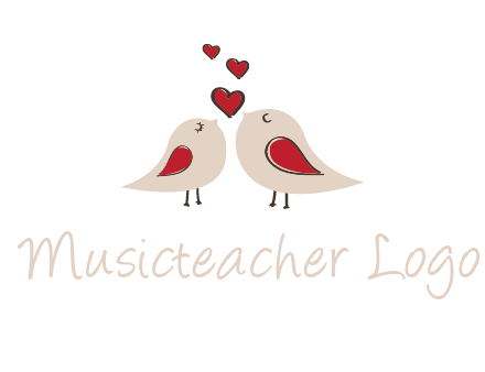 birds in love logo