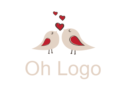 birds in love logo