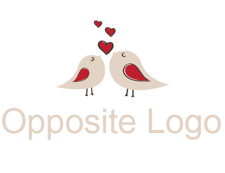 birds in love logo