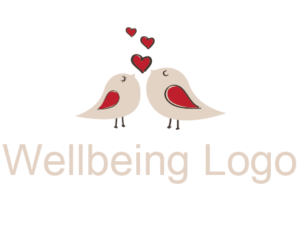 birds in love logo