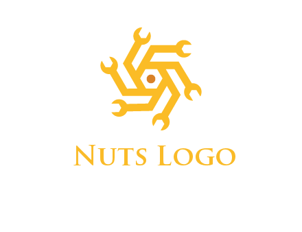 nut and spanners logo