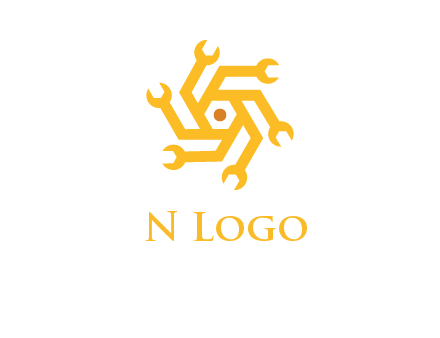 nut and spanners logo