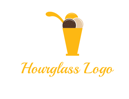 ice cream sundae logo
