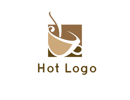 square teacup logo