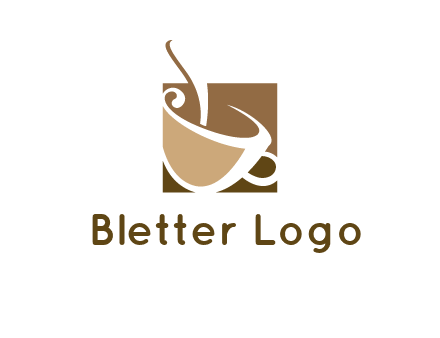 square teacup logo