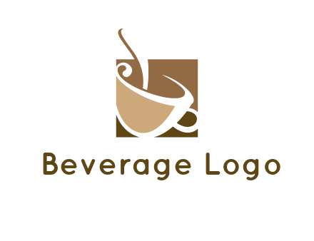 square teacup logo